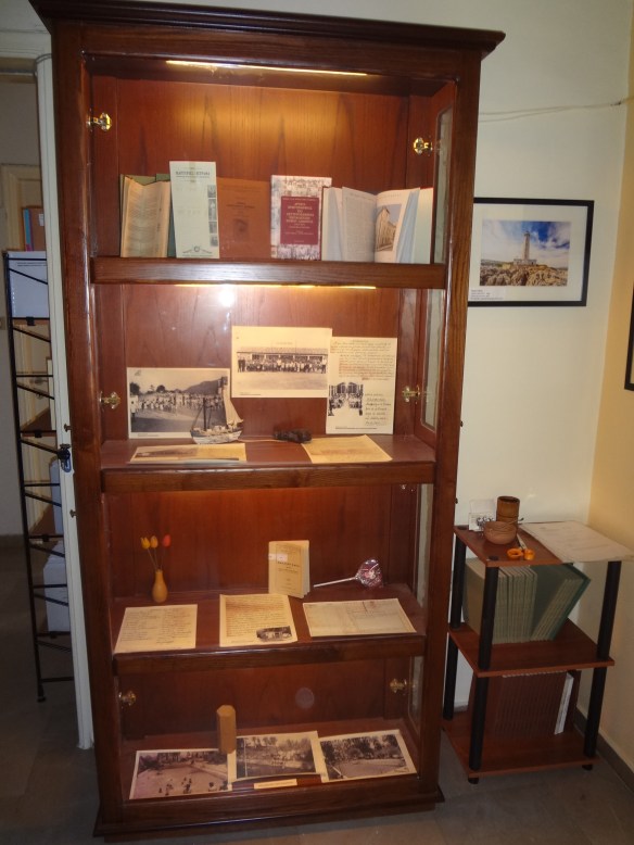 Display case, Archives office, Sparta