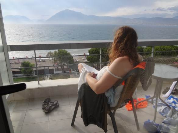 My daughter, Kathy, to whom the baton is passed.